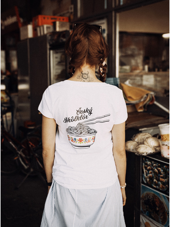 ZOOT.Original Bijela ženska majica ZOOT Original Český Phólklor