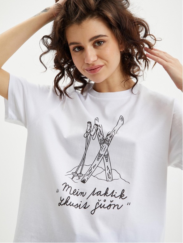 ZOOT.Original Bijela ženska majica Zoot Original Mein taktik