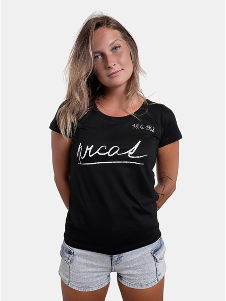 ZOOT.Original Crna ženska majica ZOOT Original Prcat