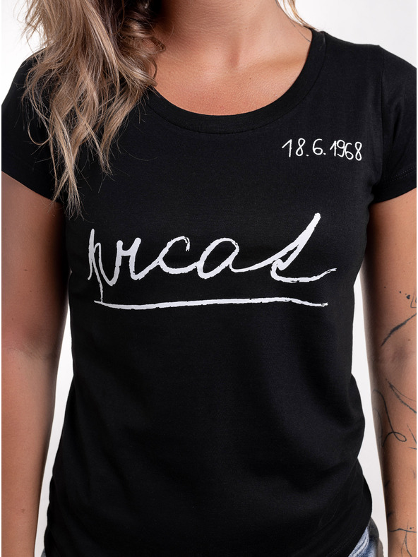 ZOOT.Original Crna ženska majica ZOOT Original Prcat