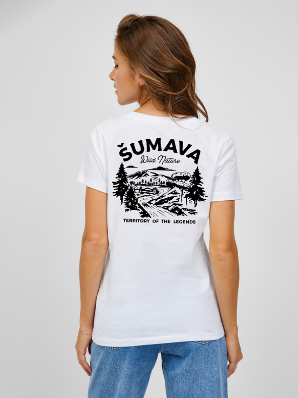 ZOOT.Original Bijela ženska majica ZOOT.Original Šumava