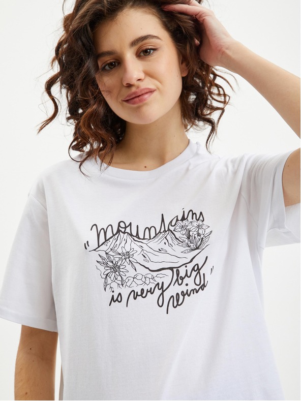 ZOOT.Original Bijela ženska majica Zoot Original Mountains