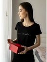 ZOOT.Original Crna ženska majica ZOOT Original Love