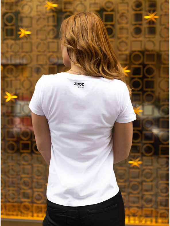 ZOOT.Original Bijela ženska majica ZOOT Original Zlatopka