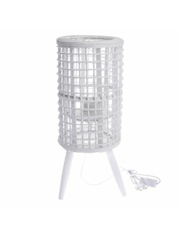 Casa de Engel Svjetiljka od ratana, bijela, 0/6