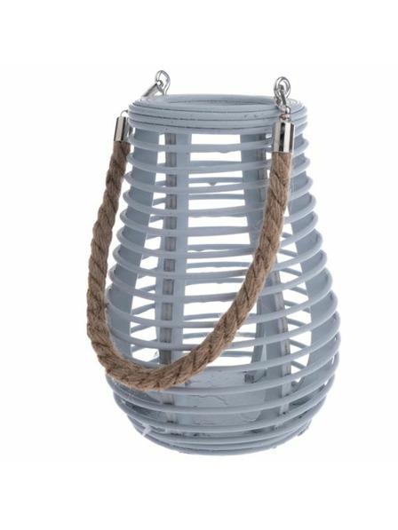 Casa de Engel Lampion od bambusa, sivi, 0/10