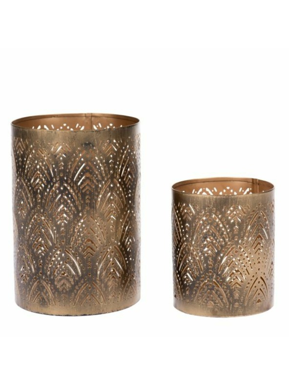 Casa de Engel Metalni svijećnjak - set 2 kom, 6/24