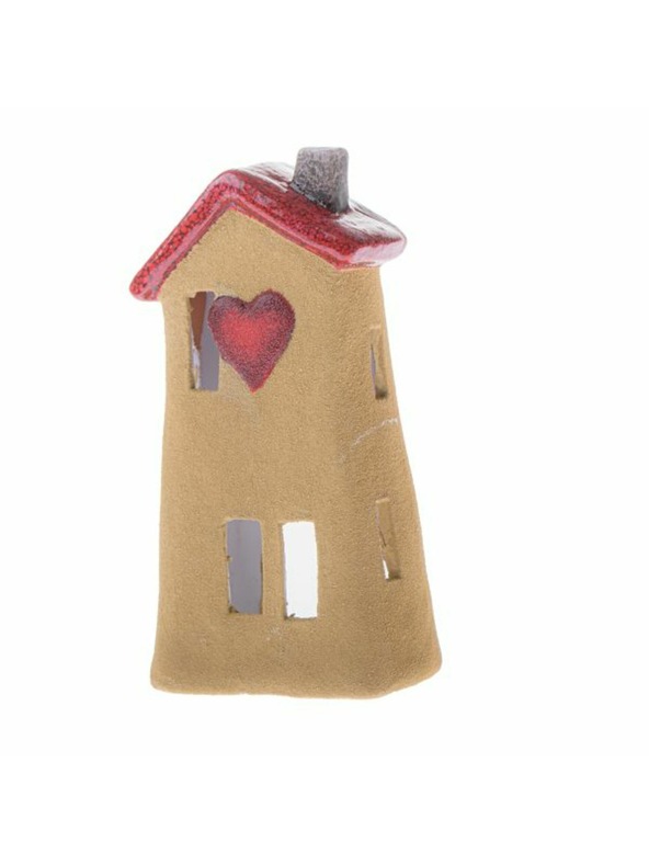 Casa de Engel Keramički svijećnjak - kućica, 4/24