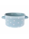 Casa de Engel Keramička zdjela - svijetlo plava s točkicama, 6/24