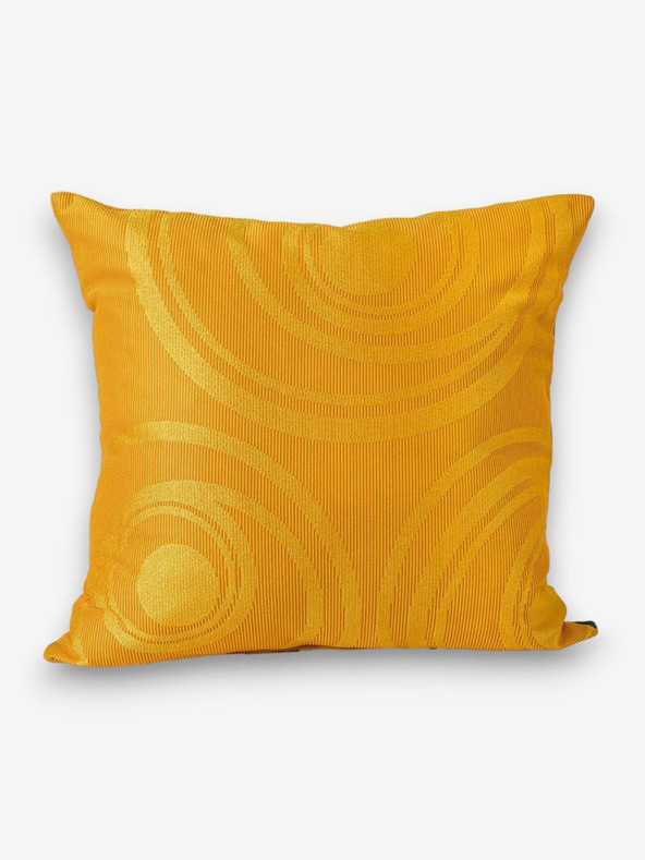 Kvalitex Žuti jastuk Krugovi 50x50cm Kvalitex