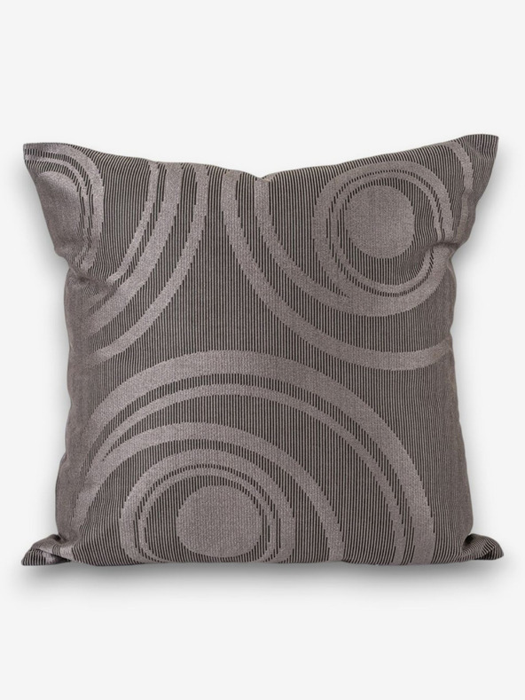 Kvalitex Jastuk Circles sivi 50x50cm Kvalitex