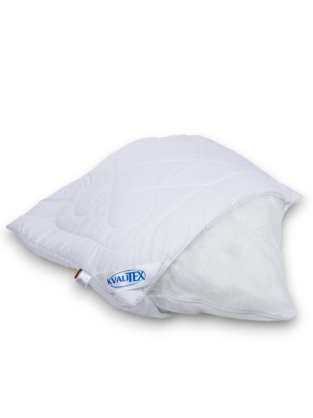 Kvalitex Jastuk punjenje Alaska zatvarač 70x90cm 900g bijeli Qualitex