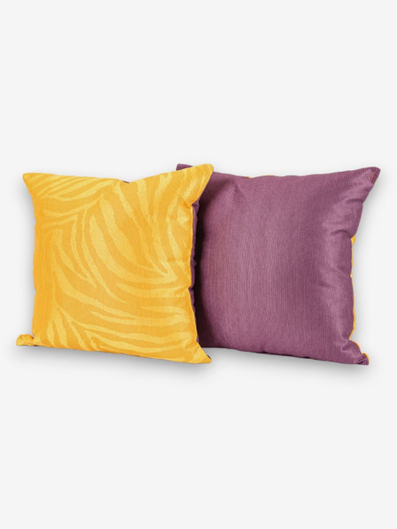 Kvalitex Žuto/ljubičasti jastuk Abstract 40x40cm Kvalitex