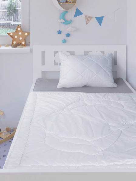 Kvalitex Deka za krevetić bijela Kvalitex