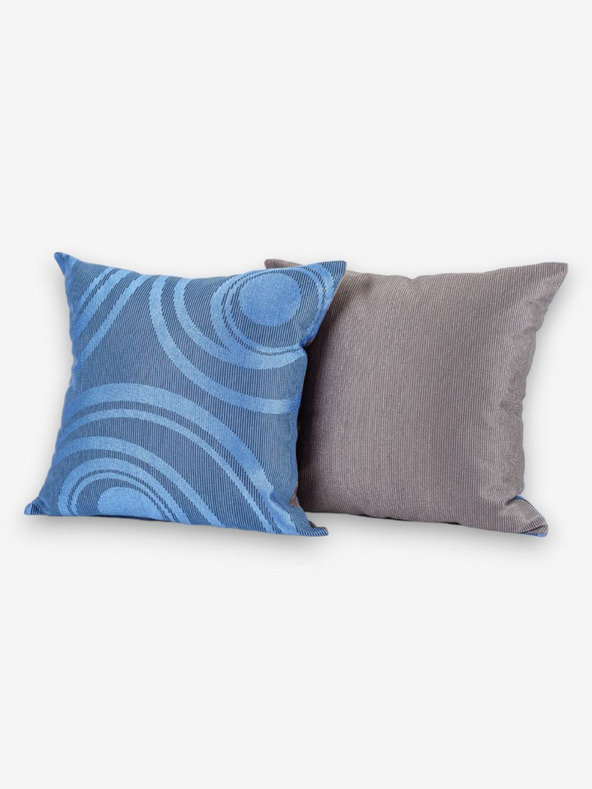 Kvalitex Jastuk Circles plavi 40x40cm Kvalitex