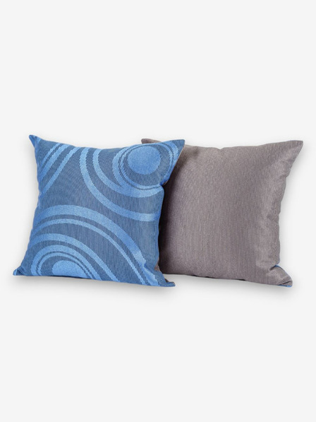 Kvalitex Jastuk Circles plavi 40x40cm Kvalitex