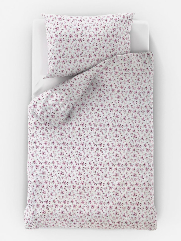 Kvalitex Produžene pamučne posteljine Provence Collection 140x220, 70x90cm Violeta ljubičasta Kvalitex