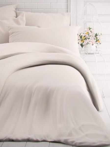 Kvalitex Obična pamučna posteljina 140x200, 70x90cm bijela Kvalitex