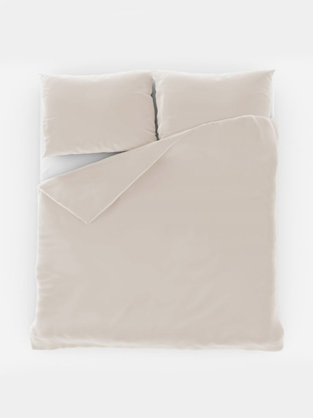 Kvalitex Obična pamučna posteljina 140x200, 70x90cm bijela Kvalitex