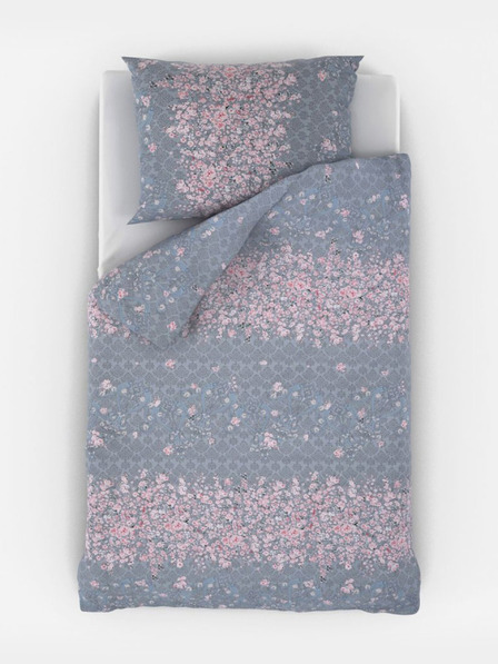 Kvalitex Francuska pamučna posteljina PROVENCE COLLECTION 220x200, 70x90cm MILENA roza