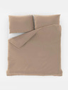 Kvalitex Francuska obična pamučna posteljina 200x200, 70x90cm bež