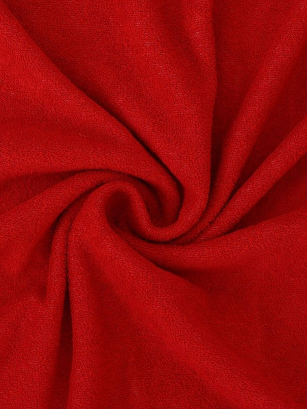 Kvalitex Frotirasti čaršav 120x200cm crveni Kvalitex