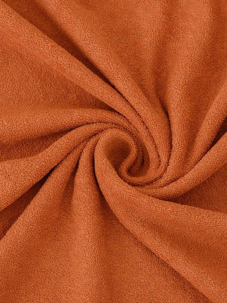 Kvalitex Frotirasti čaršav 200x200cm smeđi