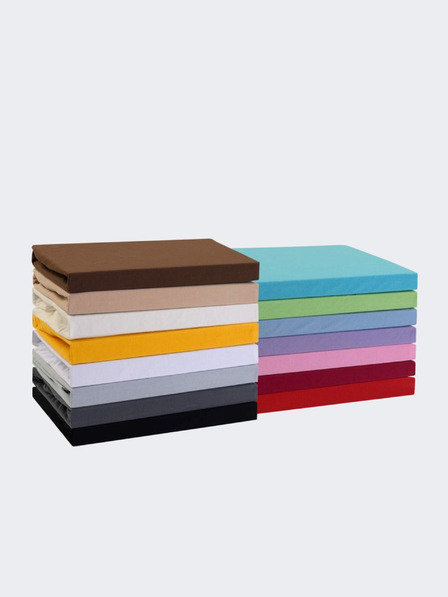 Kvalitex Jersey plahta 140x200cm svijetlo ljubičasta Kvalitex