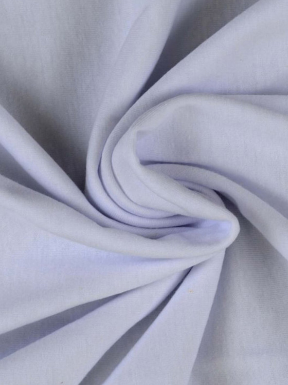 Kvalitex Jednostruka posteljina od žerseja 100x200cm svijetlo siva