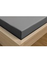 Kvalitex Jersey plahta s elastinom 120x200cm tamno siva Kvalitex