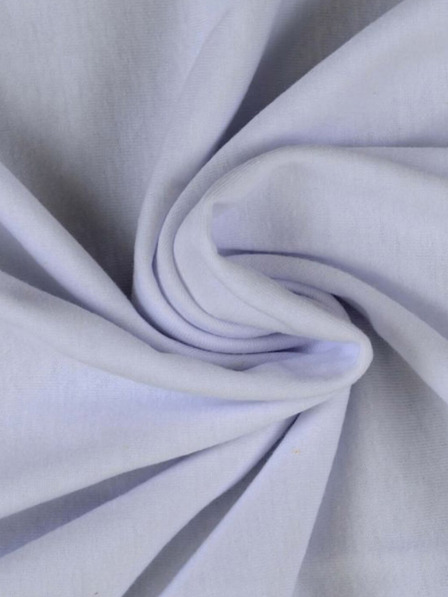 Kvalitex Jersey plahta za bračni krevet 200x200cm svijetlo siva