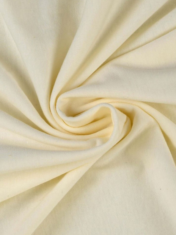 Kvalitex Dvostruka plahta od žerseja 180x200cm krem ​​Kvalitex