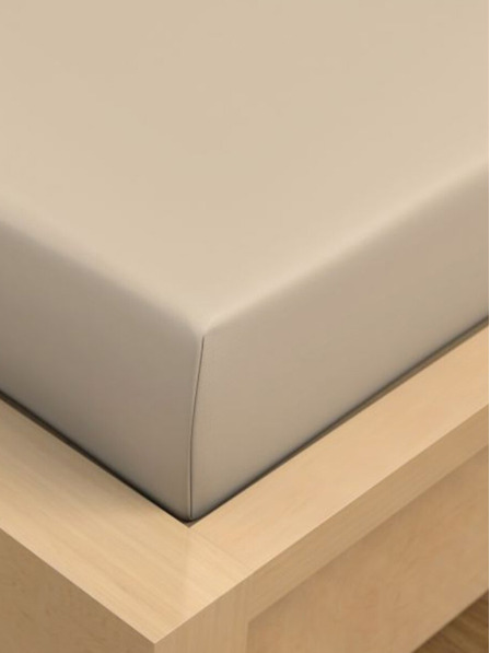 Kvalitex Cerada pamučna plahta 150x230cm krem