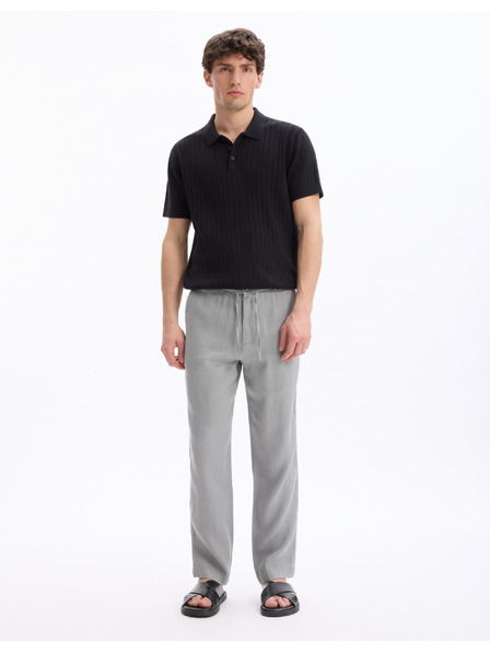 Celio Lanene hlače Dolinus 34/34 Celio