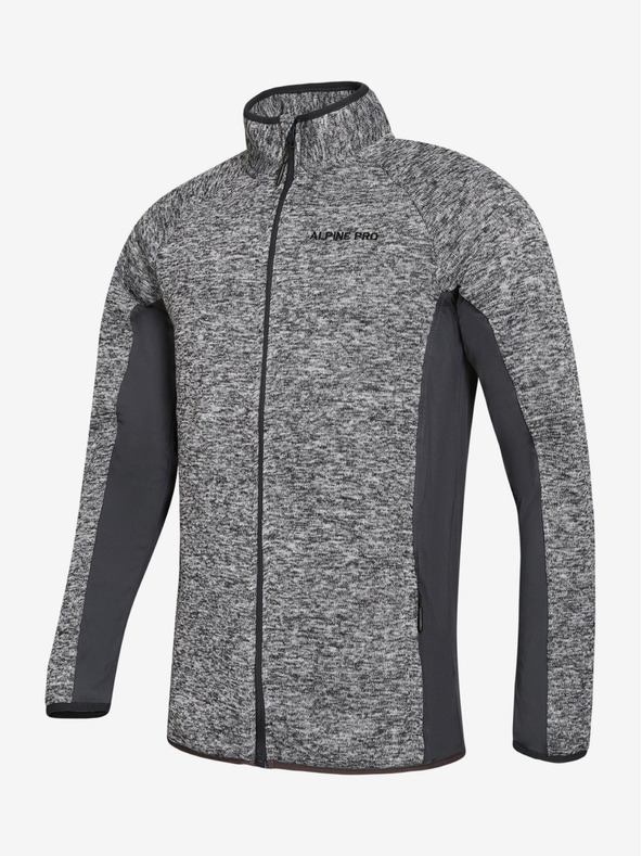 ALPINE PRO Muški sweatshirt ALPINE PRO QELEN dk.true grey