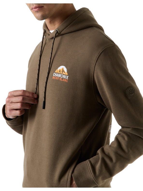 Celio Dukserica s kapuljačom Chamonix-Mont-Blanc Celio