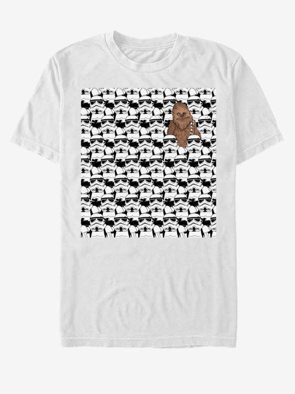 ZOOT.Fan Bijela unisex Star Wars majica What is Chewie Doing There