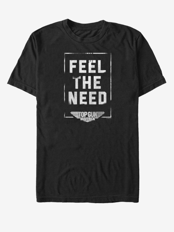 ZOOT.Fan Crna unisex majica Paramount Feel The Need