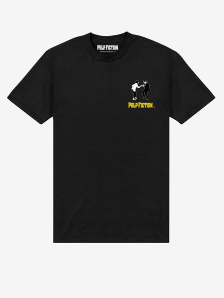 ZOOT.Fan Crna uniseks majica kratkih rukava ZOOT. Fan Pulp Fiction Vince & Mia