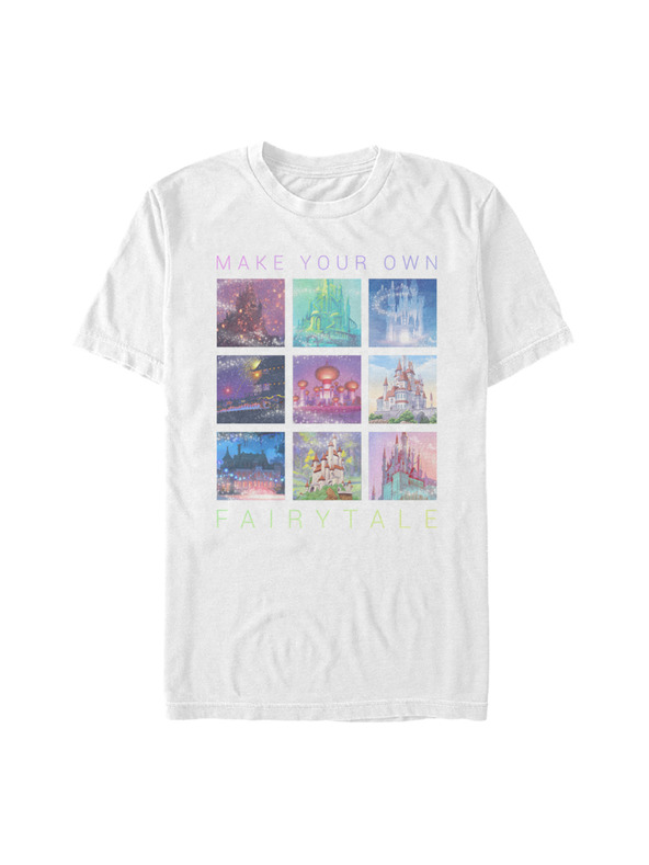 ZOOT.Fan Bijela majica kratkih rukava Disney CASTLES IN DISNEY PRINCESS MOVIES