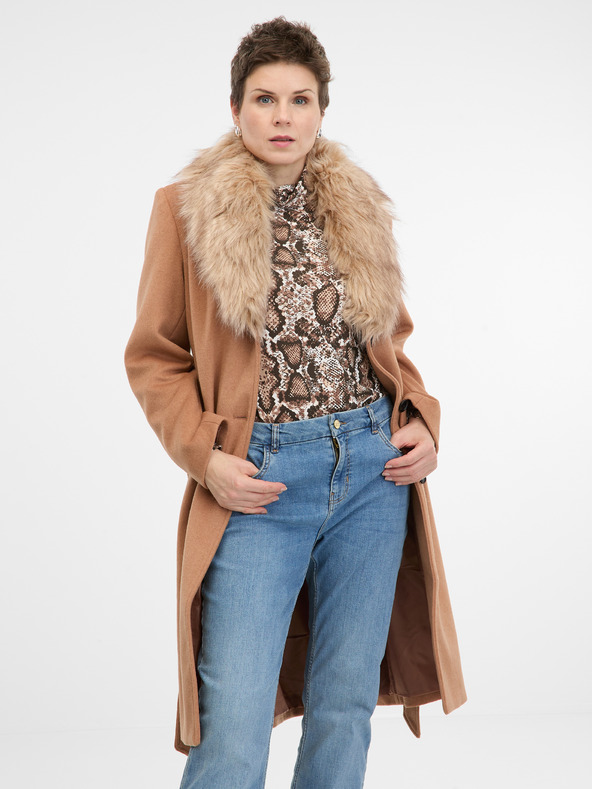 Orsay Svijetlo smeđi ženski kaput ORSAY