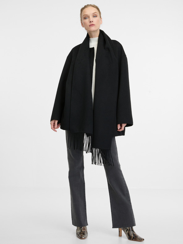 Orsay Crni ženski kaput ORSAY