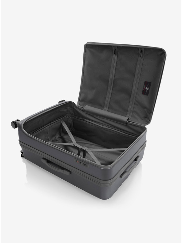 Heys Set od tri putna kofera Heys EZ Fashion S,M,L Charcoal