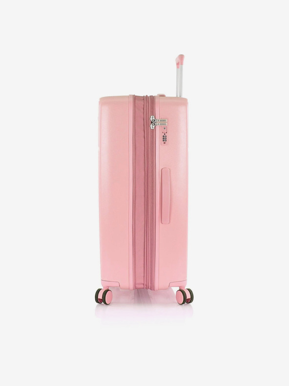 Heys Set od tri ženska putna kofera u ružičastoj boji Heys Pastel S,M,L Blush