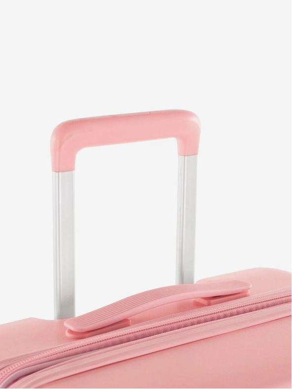 Heys Set od tri ženska putna kofera u ružičastoj boji Heys Pastel S,M,L Blush