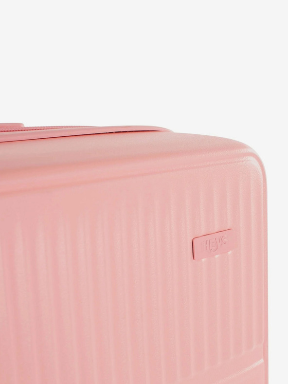 Heys Set od tri ženska putna kofera u ružičastoj boji Heys Pastel S,M,L Blush