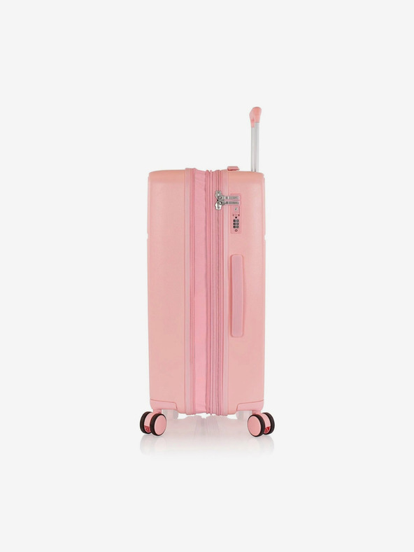 Heys Set od tri ženska putna kofera u ružičastoj boji Heys Pastel S,M,L Blush