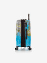 Heys Set od tri uzorkovana putna kofera u plavoj boji Heys Journey 3G S,M,L Blue Map