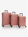 Heys Set od tri putna kofera Heys Zen S,M,L Coral