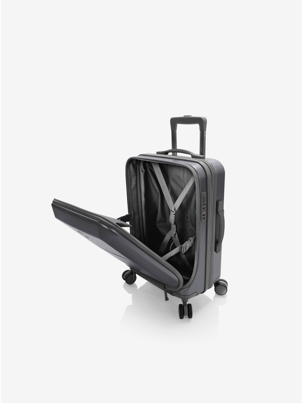 Heys Heys EZ Fashion S Charcoal tamno sivi putni kovčeg